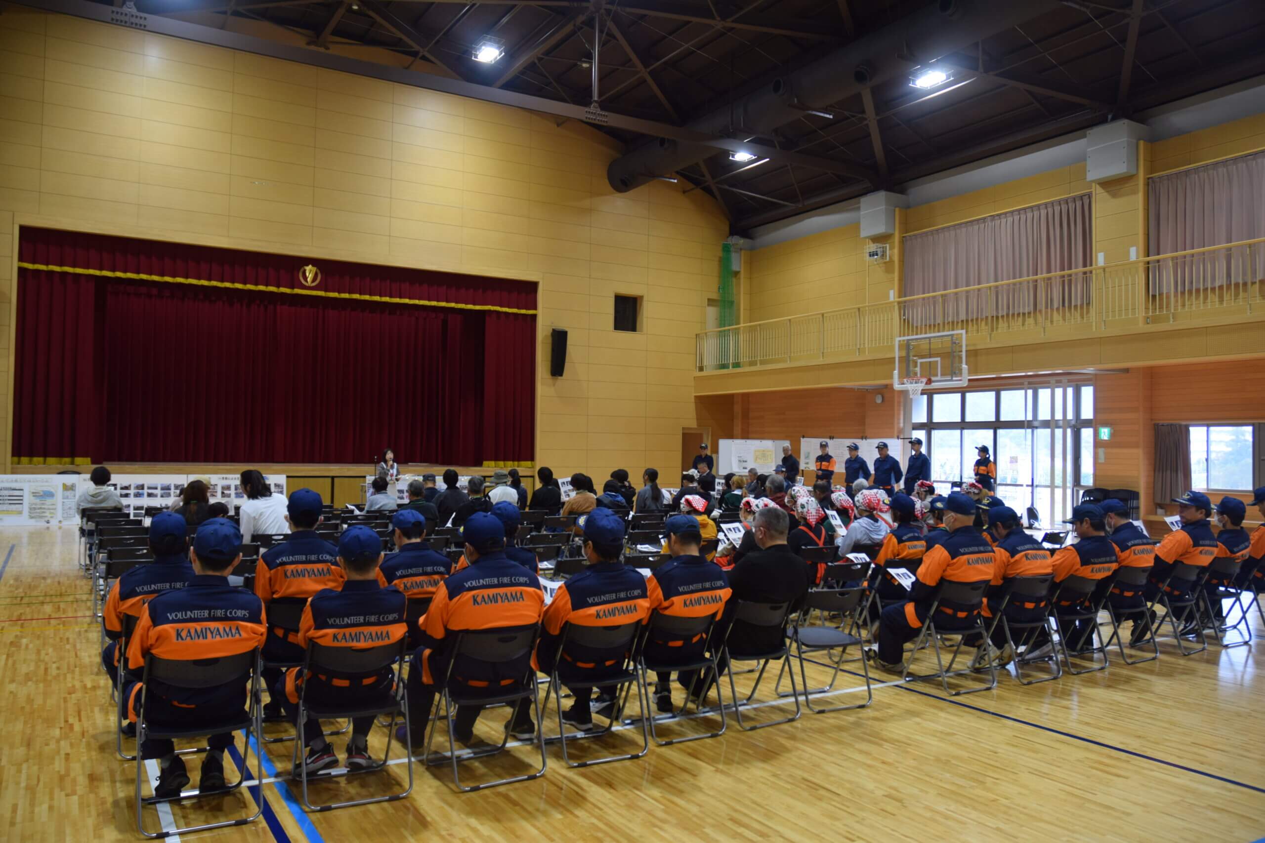 地域で高める防災力　神領地区防災訓練