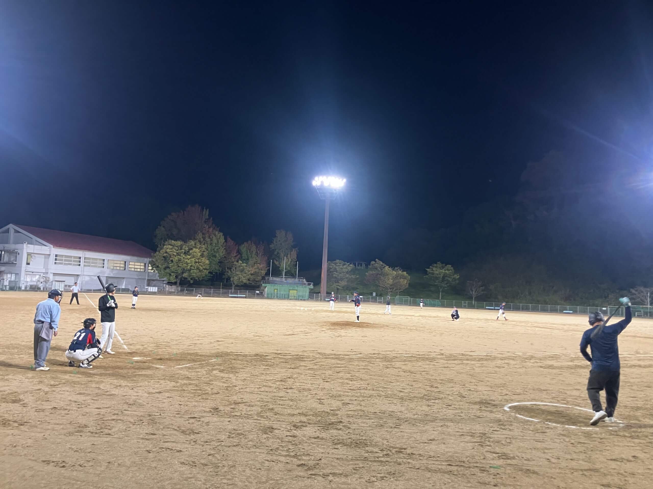 熱戦！名西郡野球大会