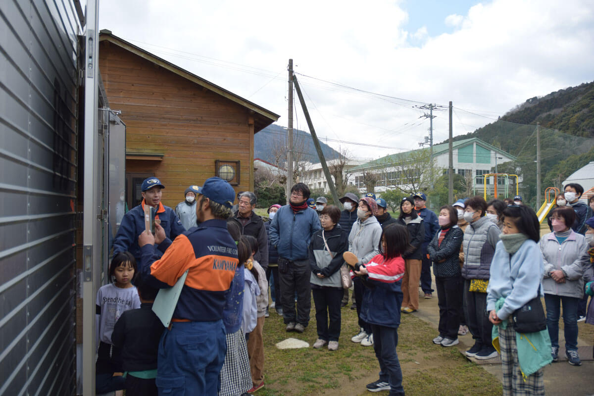 地域で学ぶ防災の基本 広野地区防災訓練を開催